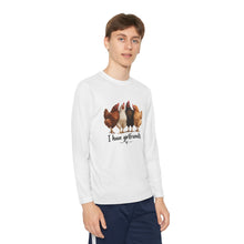 Load image into Gallery viewer, I Have Girlfriends Chicken Youth Long Sleeve Tee