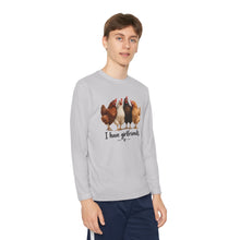 Load image into Gallery viewer, I Have Girlfriends Chicken Youth Long Sleeve Tee
