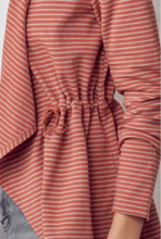 Load image into Gallery viewer, Striped Waterfall Cardigan
